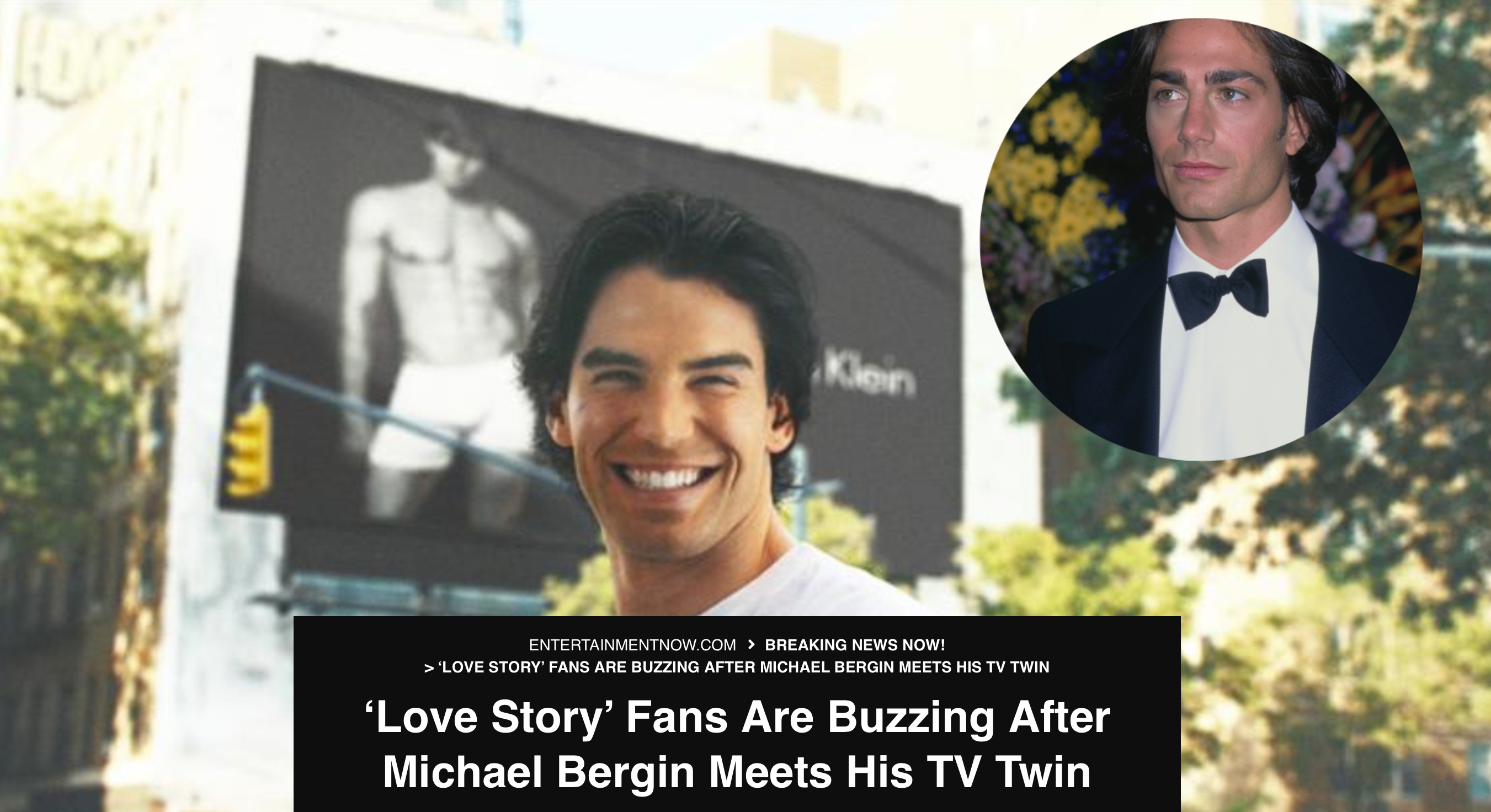 ‘Love Story’ Fans Are Buzzing After Michael Bergin Meets His TV Twin