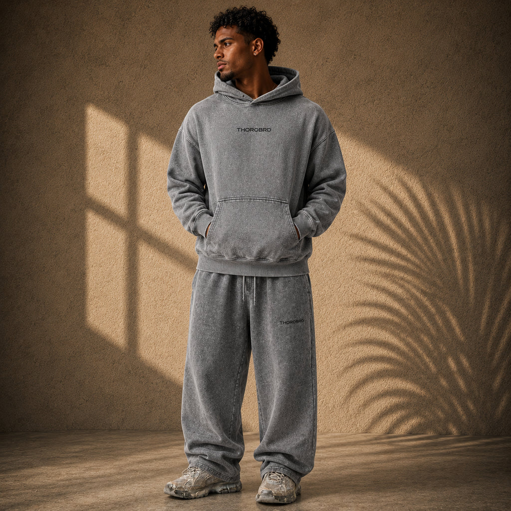 Snow Wash Heavyweight Hoodie